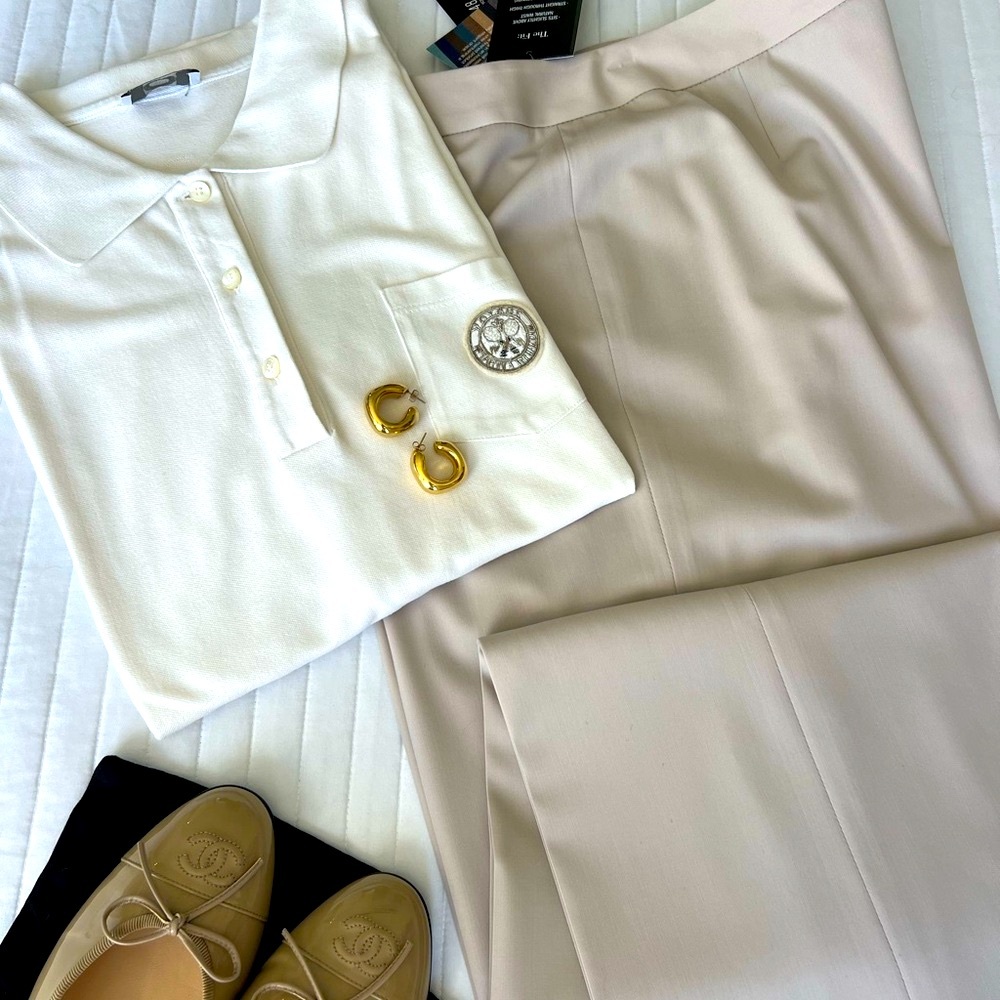 Voyage by Marina Rinaldi T-shirt, white, size XL
